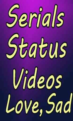 Serial Status Video Hindi  Love, Sad, Funny, Drama 1