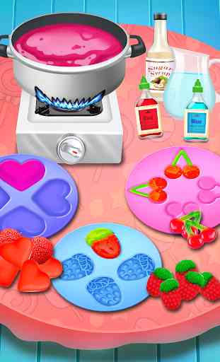 Sweet Rainbow Candy Cooking & Chocolate Candy Bars 2