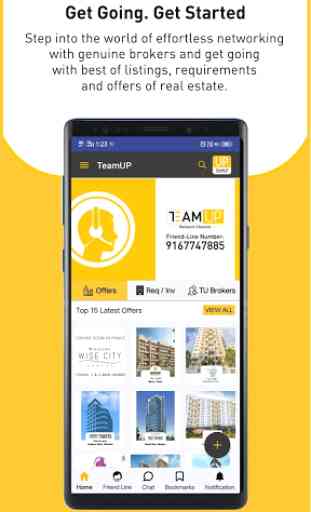 TeamUP - Real Estate & Property Broker App 1