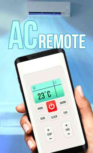 Telecomando per condizionatore d'aria (AC) 2