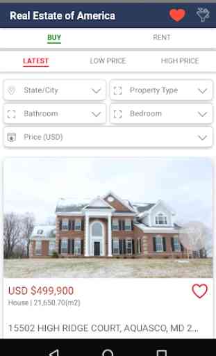 U.S.A Real Estate sale - rent 1