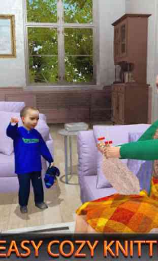 Virtual Family Happy Granny Sim: Nonnina come tata 1