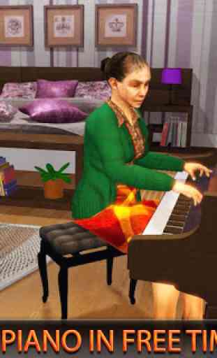 Virtual Family Happy Granny Sim: Nonnina come tata 2
