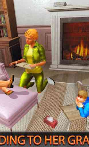Virtual Family Happy Granny Sim: Nonnina come tata 3