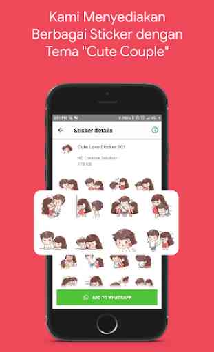 WAStickerApps - Cute Couple Sticker Pack 3