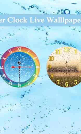 Water Clock Live Wallpaper 1