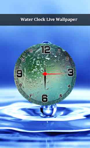 Water Clock Live Wallpaper 3