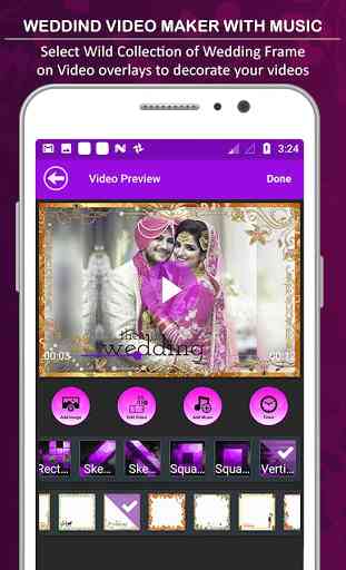 Wedding Video Maker With Music : Photo Animation 4