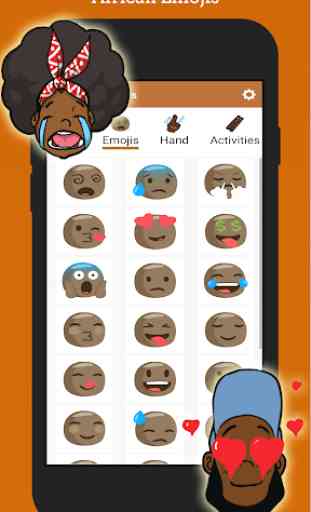 AfroMojis: African Melanin Stickers, Black Emojis 2