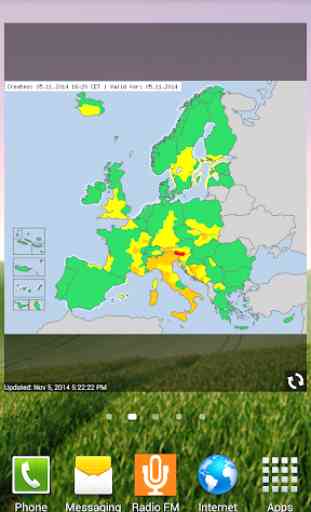 Alarm Weather - EUROPE 1