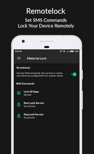 Applock Material - BloccoApp & Impronta Digitale 3