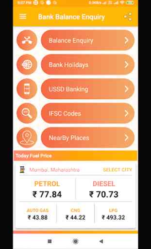 Bank Balance Check - Find IFSC Code, USSD Banking 1