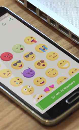 Big Emoji Stickers WAStickerApps 2
