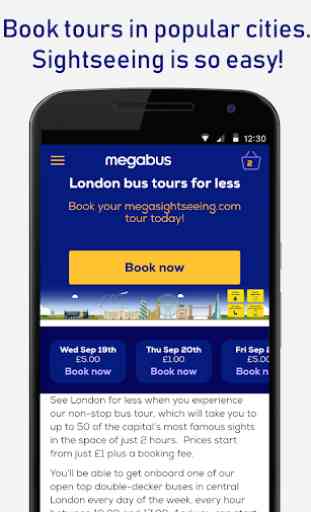 Booking for Mega Bus & Coaches 4