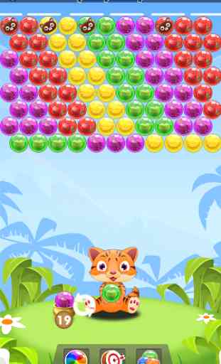 Cats Bubble Pop : Cat bubble shooter rescue game 4