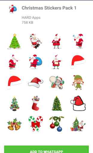 Christmas Stickers For Whatsapp WAStickerApps 3