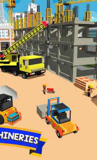 City Builder : High School Construction Games 3