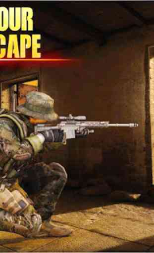 City Sniper Gun Shooter - Commando War 3