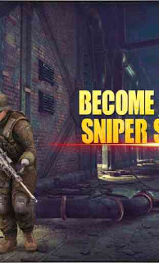 City Sniper Gun Shooter - Commando War 4