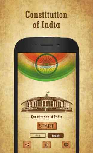 Constitution of India in Hindi/English 1