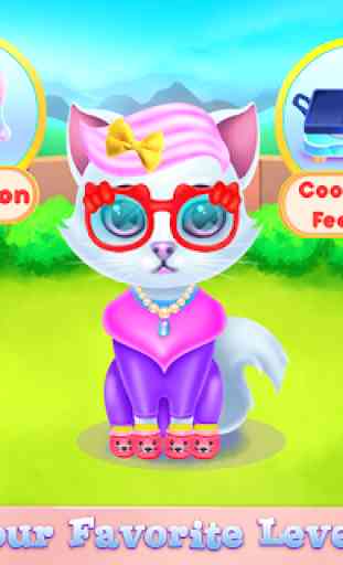 Cute Kitty Caring and Dressup 2