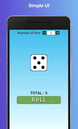 Dice Roller : Six-sided dice at your fingertips 1
