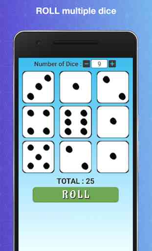 Dice Roller : Six-sided dice at your fingertips 3