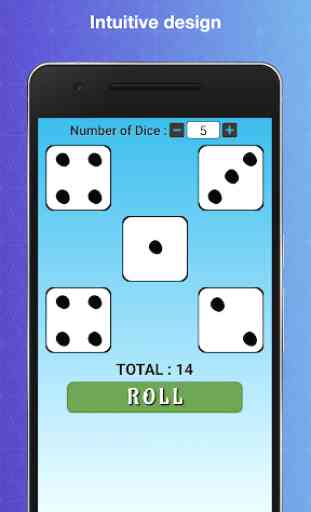 Dice Roller : Six-sided dice at your fingertips 4