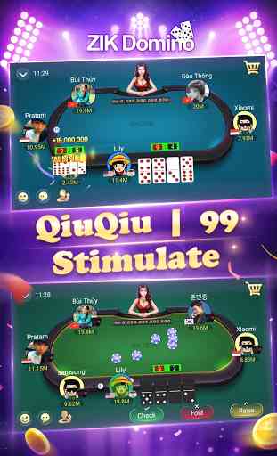 Domino QiuQiu KiuKiu QQ 99 Gaple Free Online 2020 2