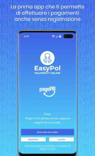 EasyPol - Paga Multa, Bollo Auto, PagoPA e INPS 1