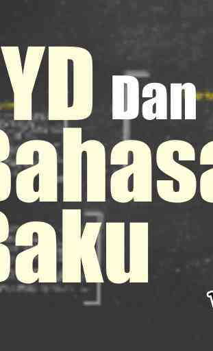 EYD dan Bahasa Indonesia Baku 1