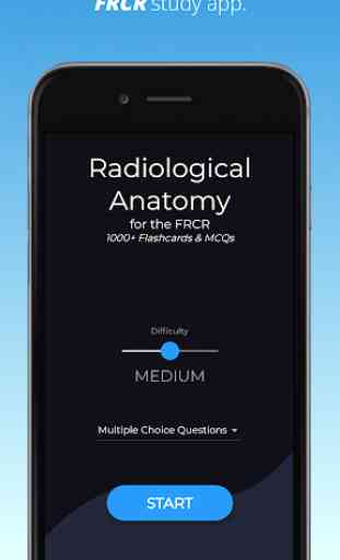 FRCR Radiological Anatomy Flashcards & MCQs 1