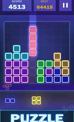 Glow Puzzle Block - Classico gioco di puzzle 1