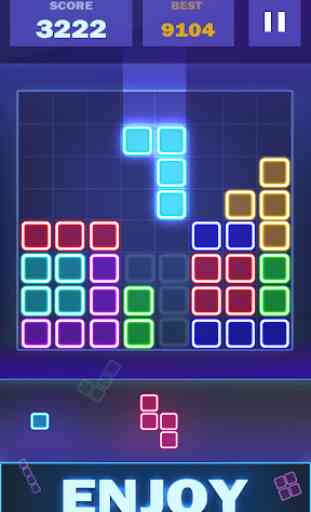 Glow Puzzle Block - Classico gioco di puzzle 3