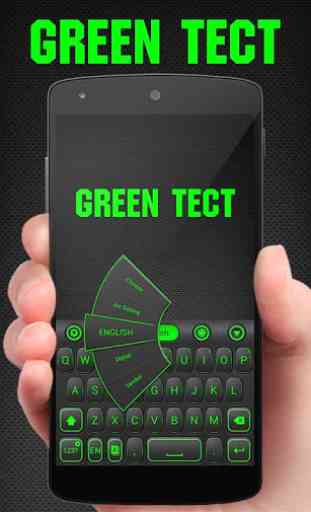Green Tect Go Keyboard Theme 2