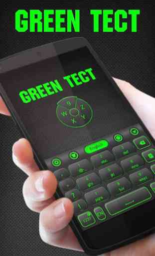 Green Tect Go Keyboard Theme 3