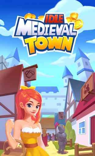 Idle Medieval Town - Magnate, Clicker, Medievale 1