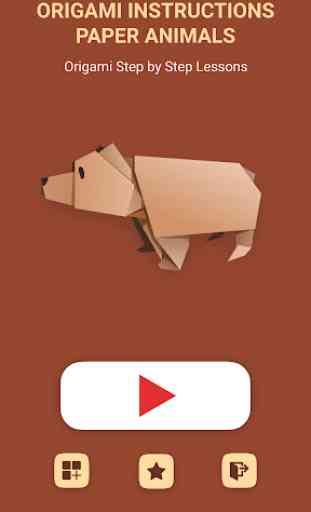 Istruzioni animali di carta origami 1