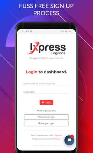 Ixpress – Singapore Courier & Delivery Service App 3