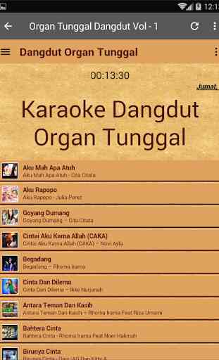 Karaoke Dangdut Organ Tunggal 3