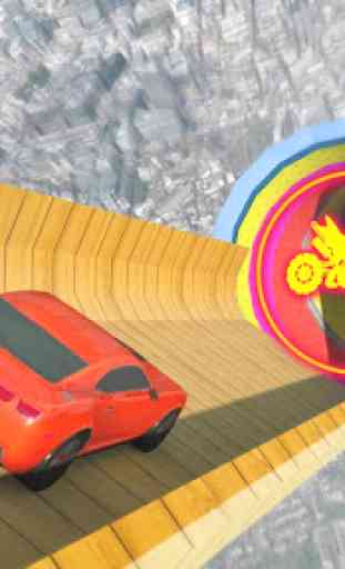 Mega Ramp Transform Racing: Transformer Games 2