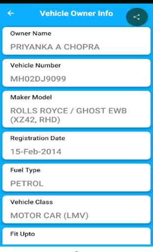 Mizoram RTO vehicle info -Find Vahan Owner info 3