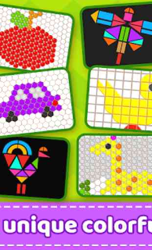 Mosaic Art Game - Block Beads & Hex Puzzle. 3