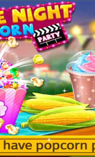 Movie Night Popcorn Party - Fun Game 4