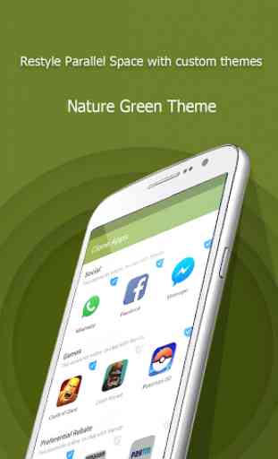 Nature Green Theme for PS 2