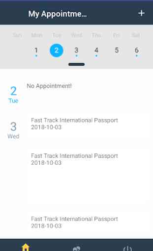 NIS Appointment Booking App 3