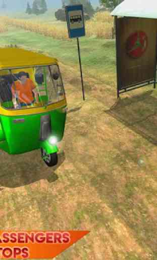 Offroad Tuk Tuk Auto Rickshaw Simulator 3