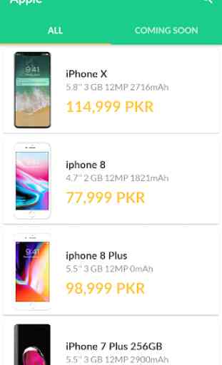 Pakistan Mobile Price 2