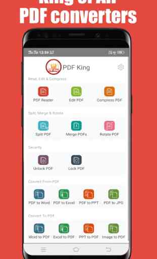 PDF Converter for Word, Excel, PowerPoint -PDFKing 1