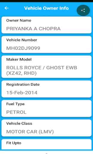 Pondicherry RTO vehicle info - Vahan Owner info 3